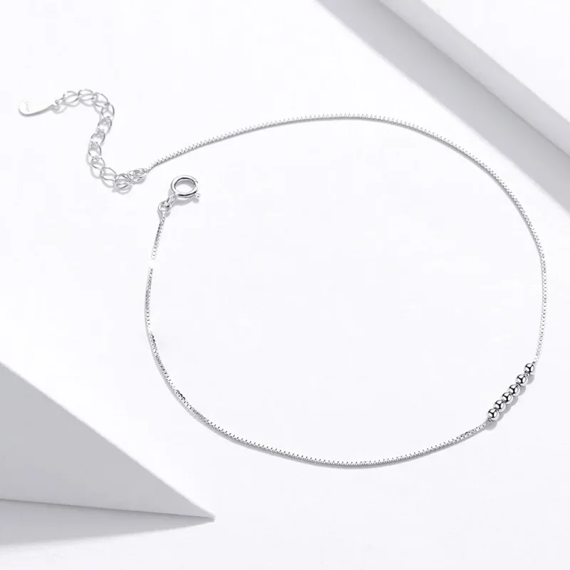 (imagine pentru) Anklet Elicoidale din argint - SCT007 - Vizualizare 2