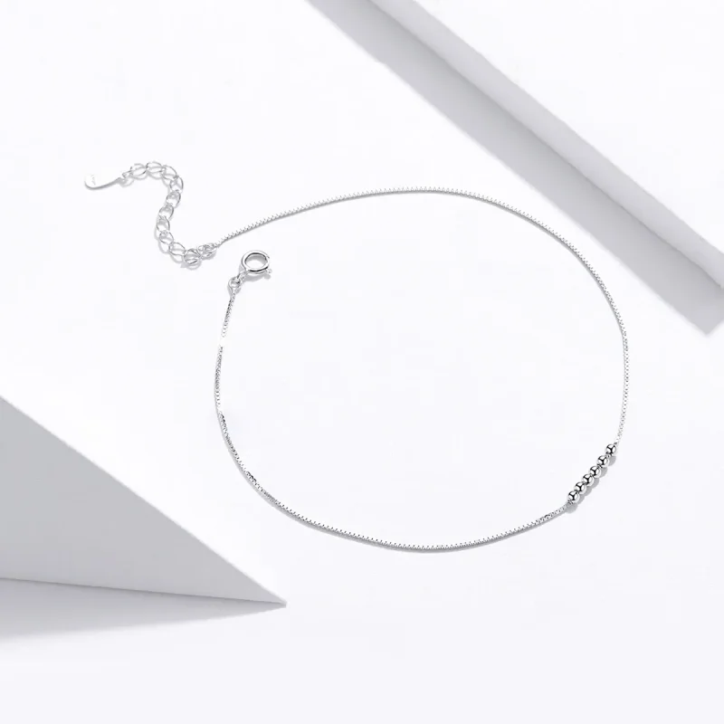 (imagine pentru) Anklet Elicoidale din argint - SCT007 - Vizualizare 4