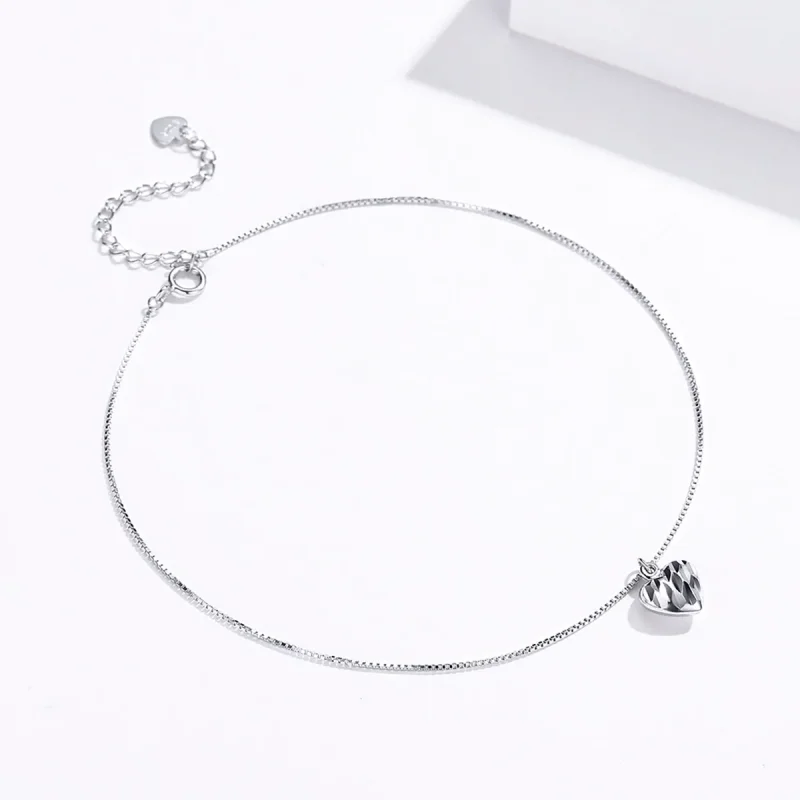 (imagine pentru) Anklet Frumoasa Dragoste din argint - SCT013 - Vizualizare 3