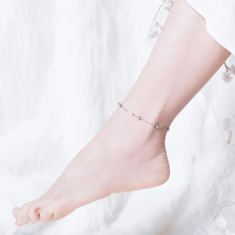 (imagine pentru) Anklet Relația din argint - SCT005 - Vizualizare 3