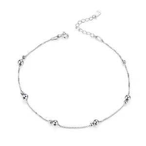 (imagine pentru) Anklet Relația din argint - SCT005