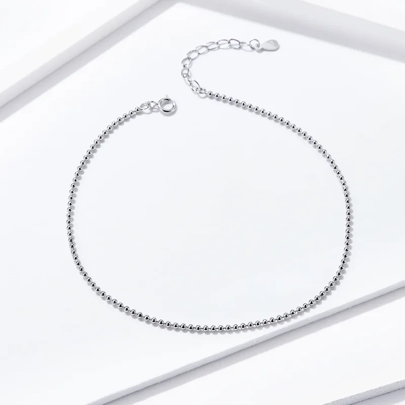 (imagine pentru) Anklet Simplu din argint - SCT002 - Vizualizare 2