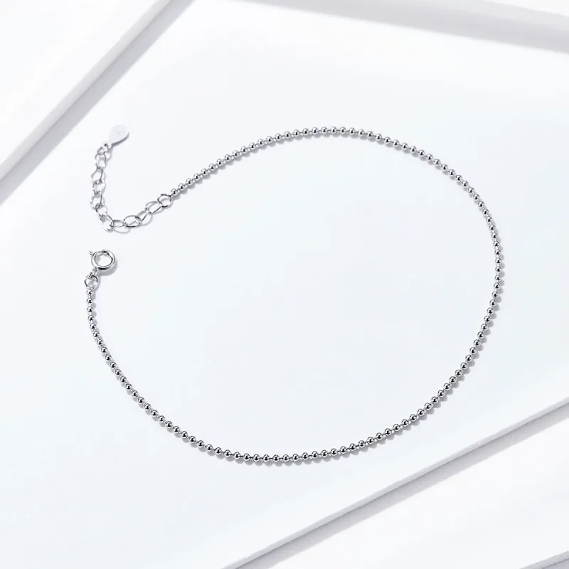 (imagine pentru) Anklet Simplu din argint - SCT002 - Vizualizare 4