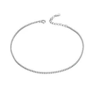 Anklet Simplu din argint - SCT002 (imagine pentru) Anklet Simplu din argint - SCT002