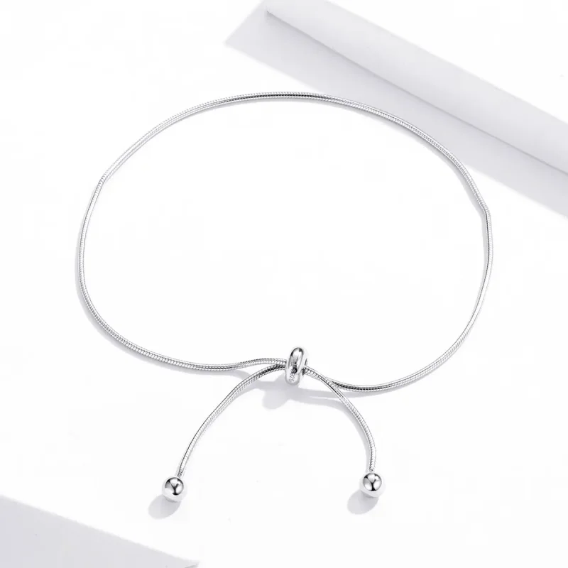 (imagine pentru) Anklet Stilat din argint - SCT016 - Vizualizare 4