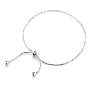 (imagine pentru) Anklet Stilat din argint - SCT016