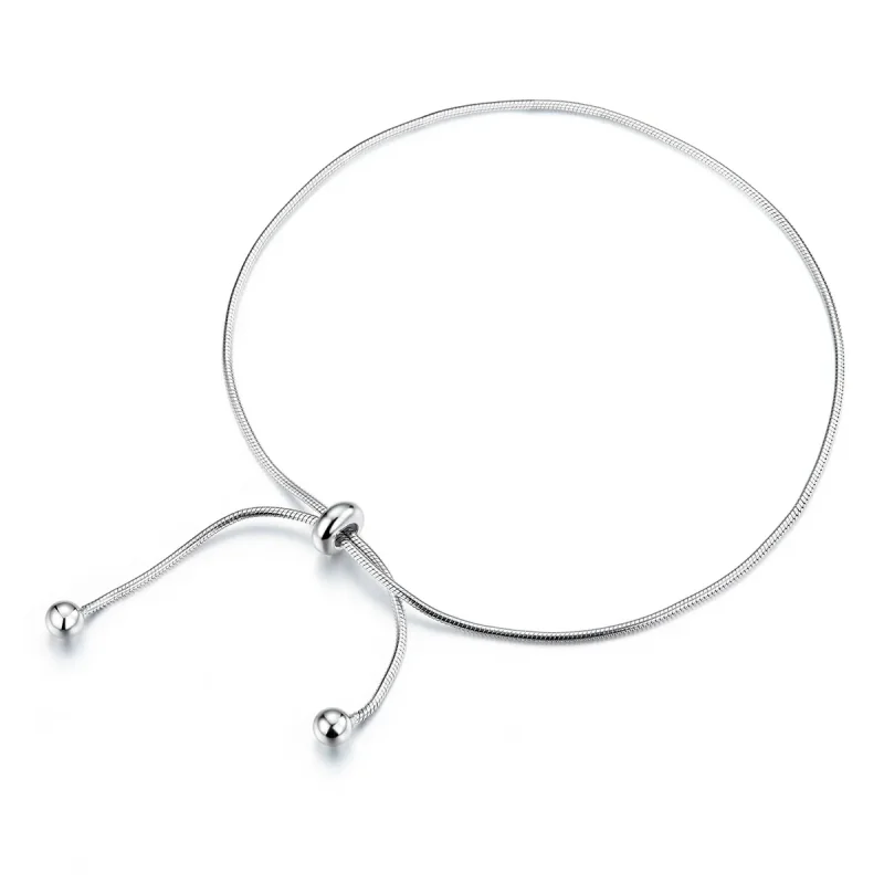 (imagine pentru) Anklet Stilat din argint - SCT016