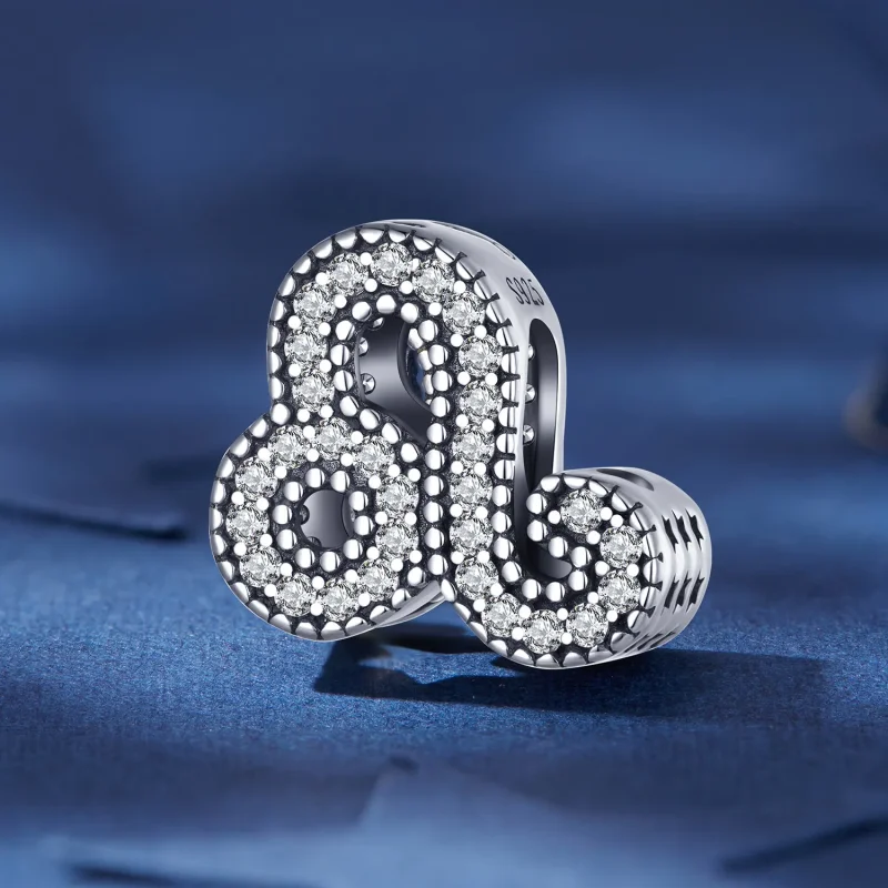 (imagine pentru) Talismane norocoasă de stil Pandora, semn zodiacal Leu - SCC2516-5 - Vizualizare 2