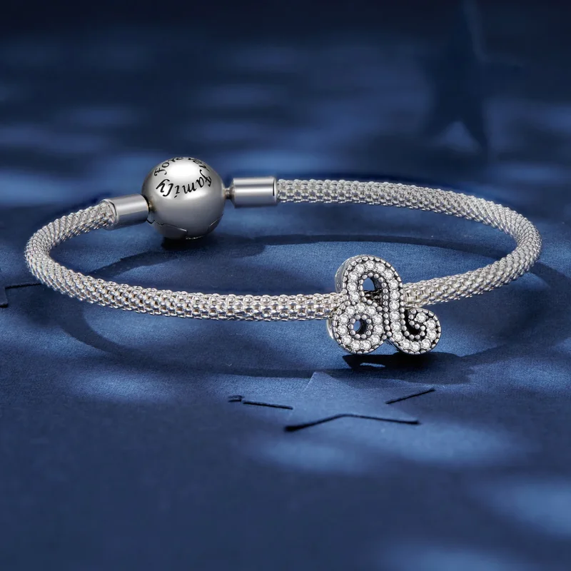 (imagine pentru) Talismane norocoasă de stil Pandora, semn zodiacal Leu - SCC2516-5 - Vizualizare 5