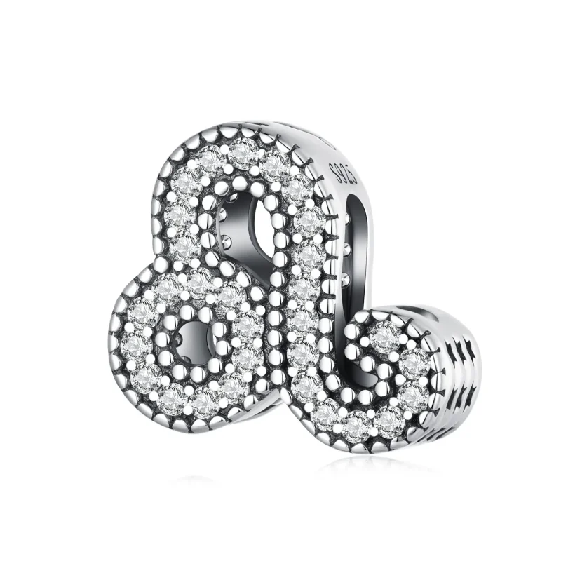 (imagine pentru) Talismane norocoasă de stil Pandora, semn zodiacal Leu - SCC2516-5