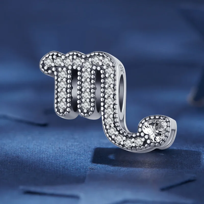 (imagine pentru) Talismane stil Pandora cu semnul zodiacal Scorpion norocos - SCC2516-8 - Vizualizare 2
