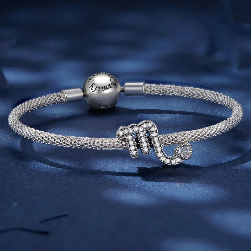 (imagine pentru) Talismane stil Pandora cu semnul zodiacal Scorpion norocos - SCC2516-8 - Vizualizare 5