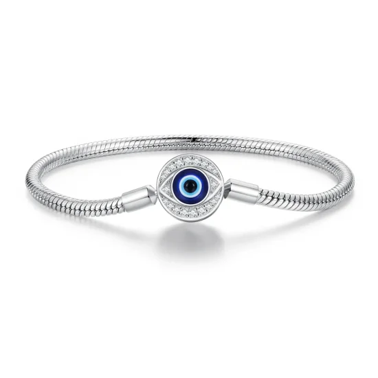 (imagine pentru) Bratara cu lant de baza Pandora Style Devil Eye - BSB122