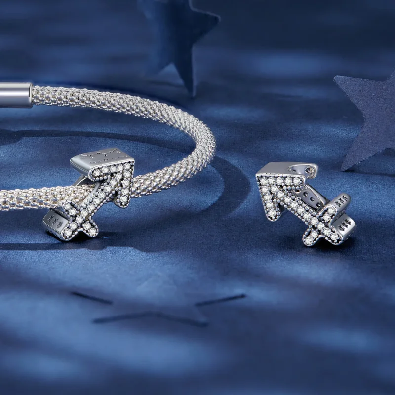 (imagine pentru) Charm Pandora în stilul zodiei Sagittarius - norocos - SCC2516-9 - Vizualizare 4