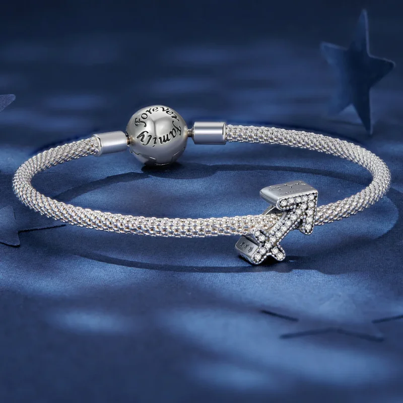 (imagine pentru) Charm Pandora în stilul zodiei Sagittarius - norocos - SCC2516-9 - Vizualizare 5