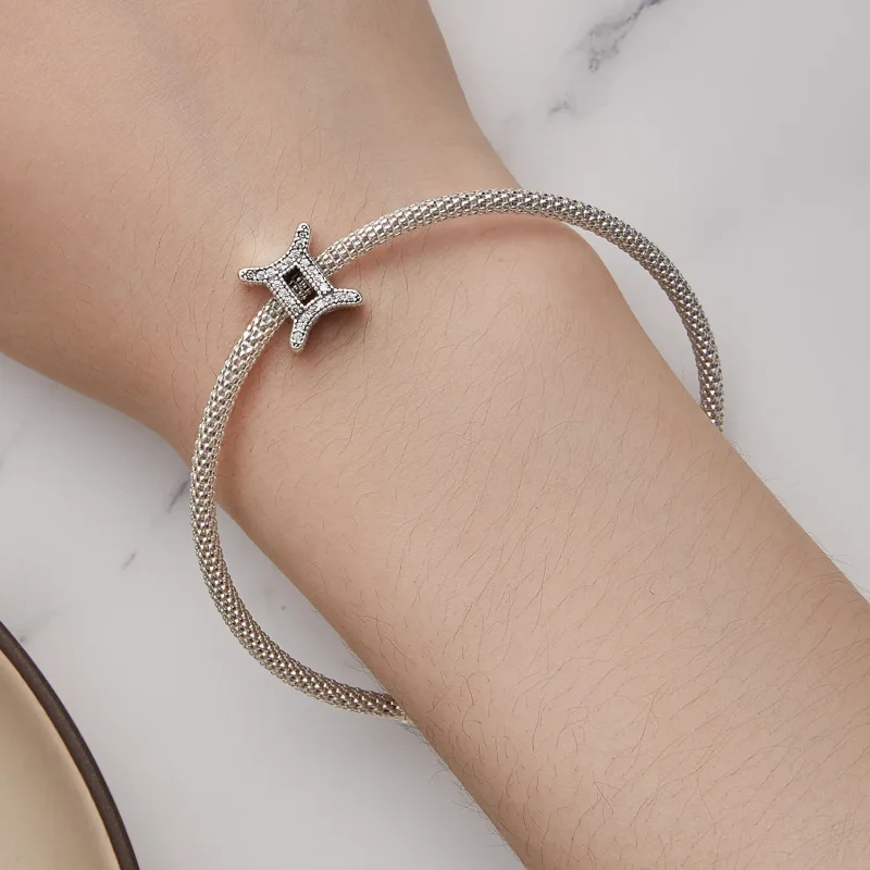 (imagine pentru) Charm zodiac norocos Gemeni în stil Pandora - SCC2516-3 - Vizualizare 6