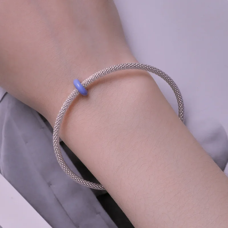 (imagine pentru) Charma Pandora din gel de siliciu, model spacer - SCC1450-BP - Vizualizare 6