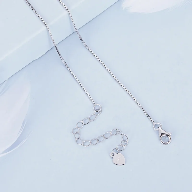 (imagine pentru) Colier în stil Pandora cu floare mică - BSN329 - Vizualizare 4