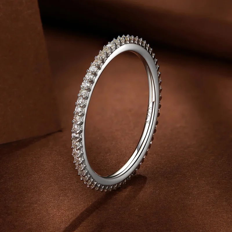 (imagine pentru) Inel Moissanite în stil Pandora - MSR027 - Vizualizare 2