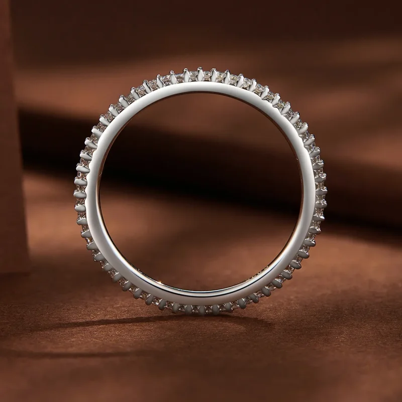 (imagine pentru) Inel Moissanite în stil Pandora - MSR027 - Vizualizare 4