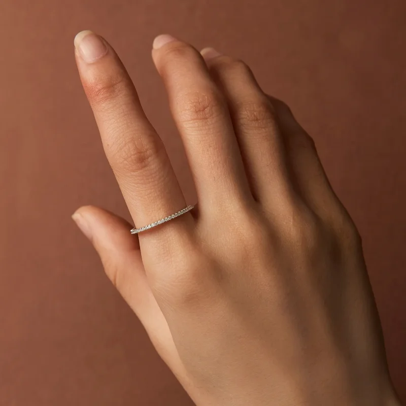 (imagine pentru) Inel Moissanite în stil Pandora - MSR027 - Vizualizare 6