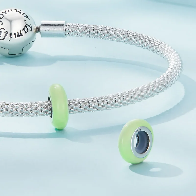 (imagine pentru) Pandora Silica Gel Spacer Charm - Model SCC1450-LG - Vizualizare 4