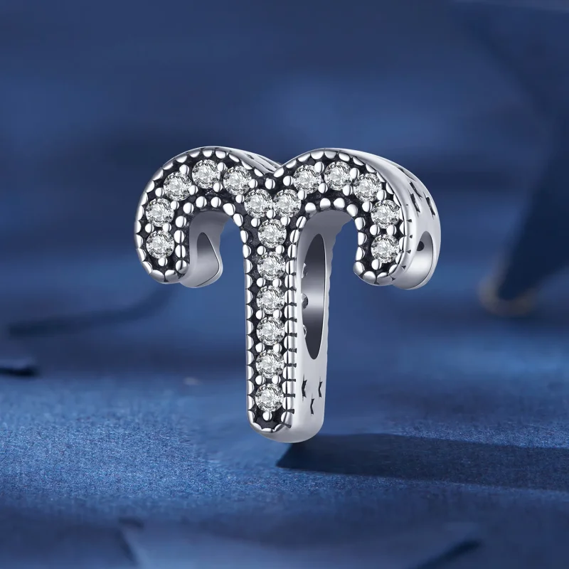 (imagine pentru) Pandora Stil Berbec Amulet Norocos Semn Zodiacal - SCC2516-1 - Vizualizare 2