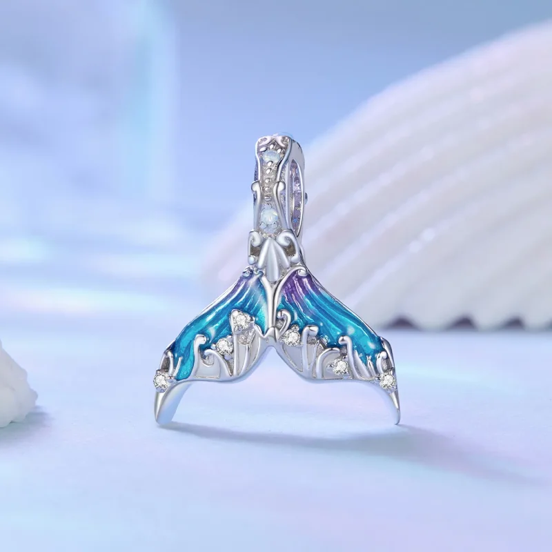 (imagine pentru) Pandora Stil Coada de Sirenă Breloc - BSC876 - Vizualizare 2