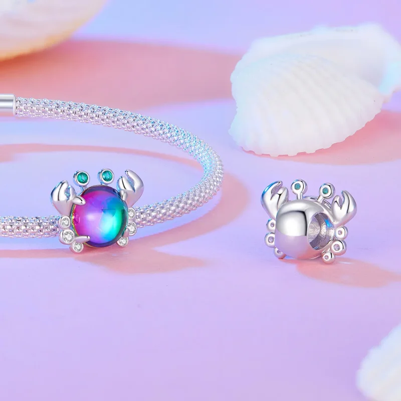 (imagine pentru) Pandora Stil Crabi Colorați Charm - BSC848 - Vizualizare 4