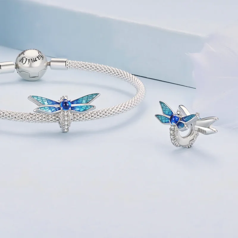 (imagine pentru) Pandora Stil Dragonfly Charm Delicat - BSC859 - Vizualizare 4