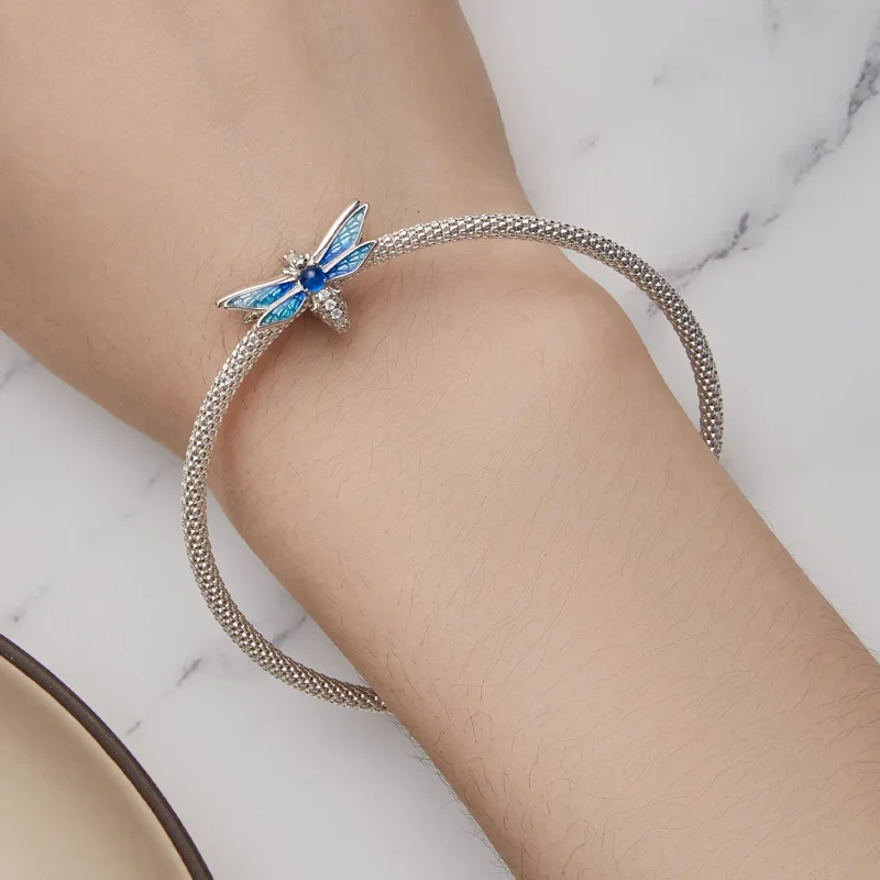 (imagine pentru) Pandora Stil Dragonfly Charm Delicat - BSC859 - Vizualizare 6