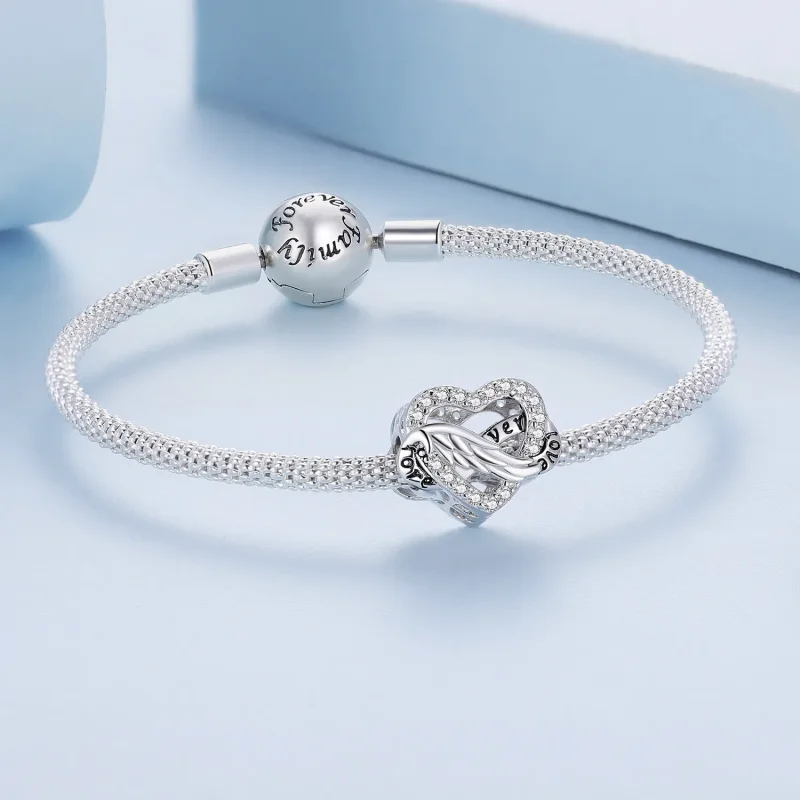 (imagine pentru) Pandora Stil Farmec Etern Inimă - BSC853 - Vizualizare 5