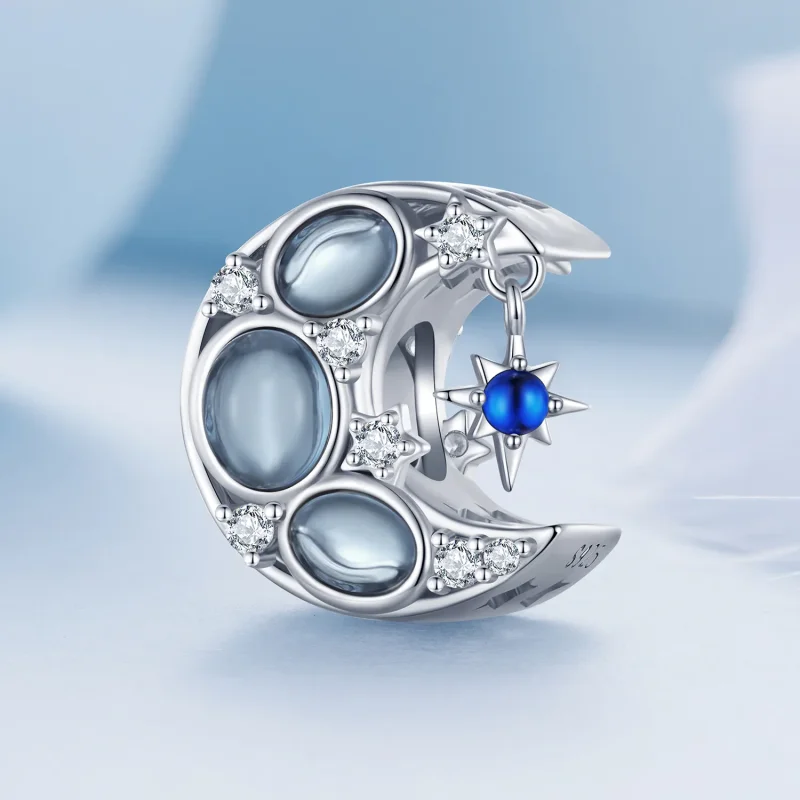 (imagine pentru) Pandora Stil Lună Charm - BSC872 - Vizualizare 2