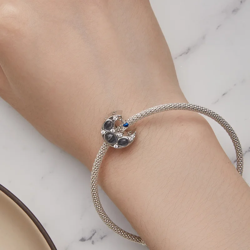 (imagine pentru) Pandora Stil Lună Charm - BSC872 - Vizualizare 7