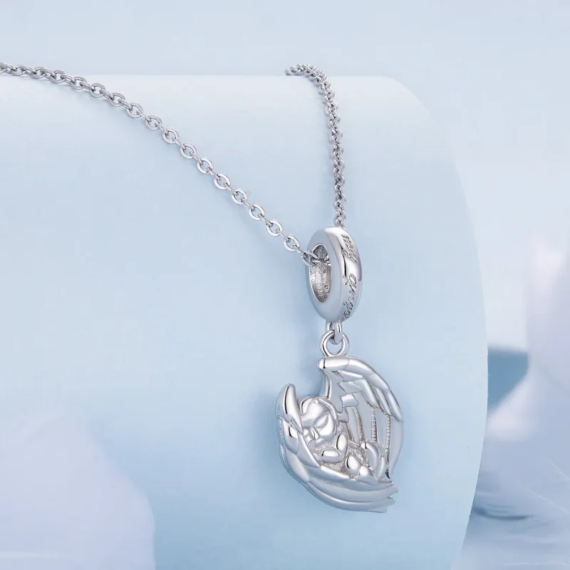 (imagine pentru) Pandora Stil Medalion Pendul Înger Bebeluș - BSC851 - Vizualizare 2