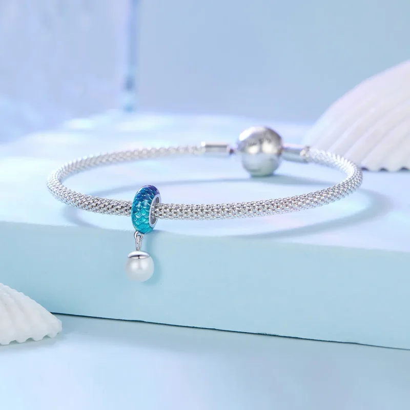 (imagine pentru) Pandora Stil Scuturi de Pește Spacer Charm - BSC875 - Vizualizare 3