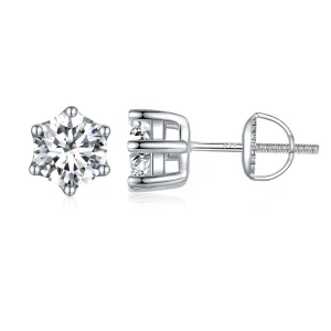 (imagine pentru) Studurile de urechi strălucitoare, în stil Pandora, cu zirconii - BSE615-6L