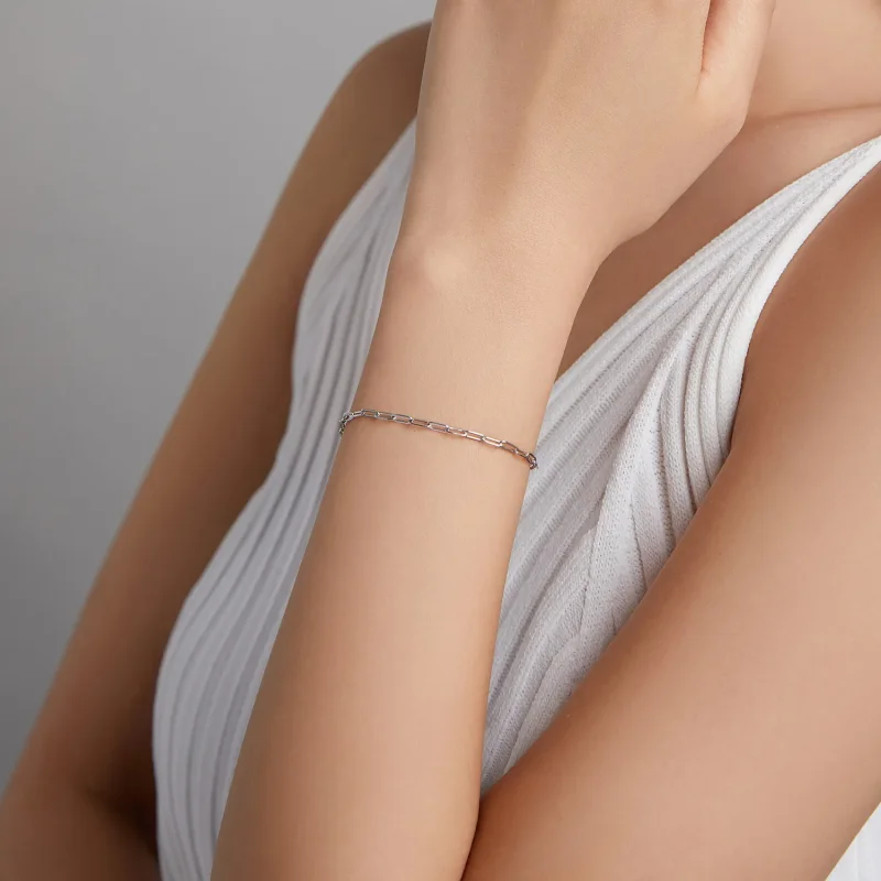 (imagine pentru) Brățară cu lanț de bază în stil Pandora - SCB221-A - Vizualizare 6
