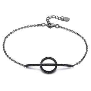 (imagine pentru) Brățară de tip Pandora cu design simplu în geometrie - VSB011