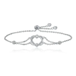 (imagine pentru) Brățară Tip Pandora Cardiograma Iubirii din argint - SCB022