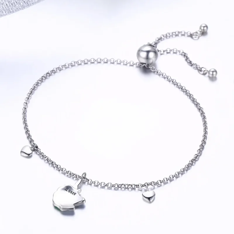 (imagine pentru) Brățară Tip Pandora Memorie Unicorn din argint - SCB106 - Vizualizare 3