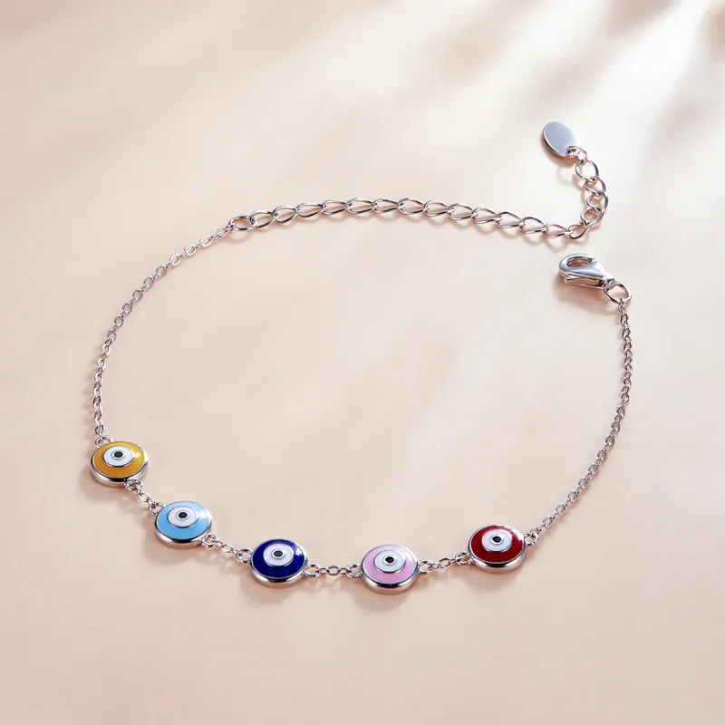(imagine pentru) Bratara cu ochi protector de stil Pandora - SCB218 - Vizualizare 2