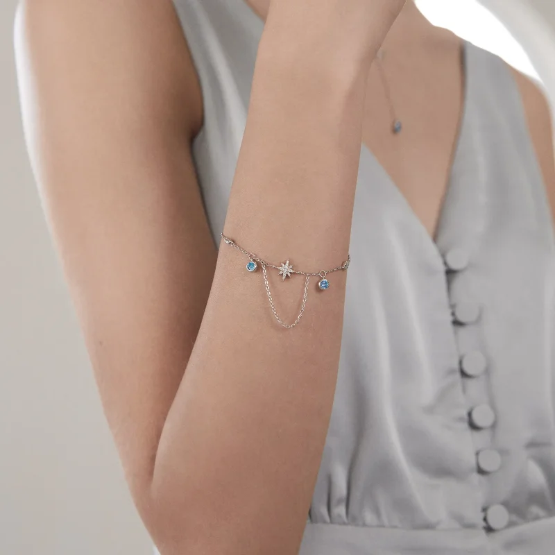 (imagine pentru) Pandora Style Chasing Light Bracelet - BSB069 - Vizualizare 4