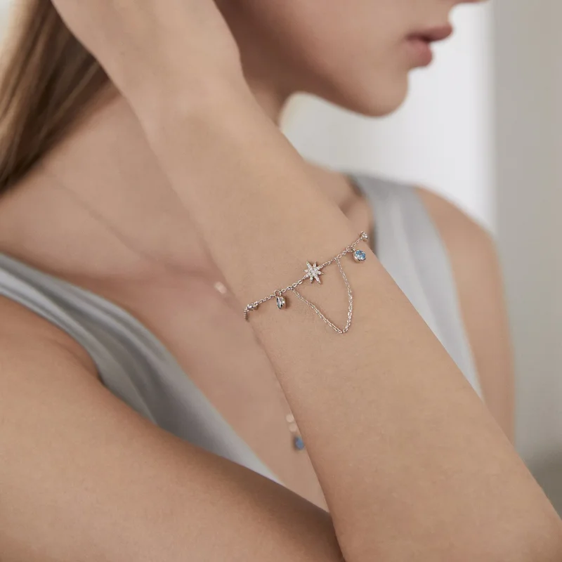 (imagine pentru) Pandora Style Chasing Light Bracelet - BSB069 - Vizualizare 7
