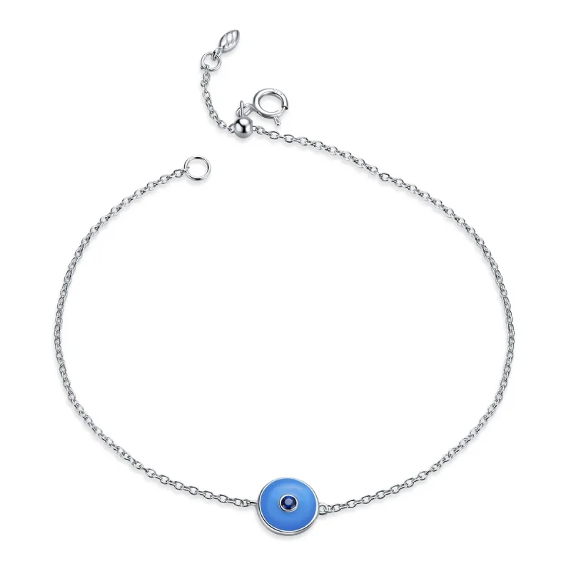 (imagine pentru) Pandora Style Devil Eye Bracelet - SCB185