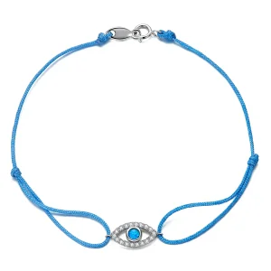 (imagine pentru) Pandora Style Devil Eye Bracelet - SCB229