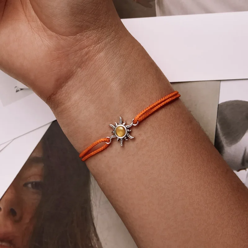 (imagine pentru) Pandora Style Orange Sun Bracelet - SCB230 - Vizualizare 6