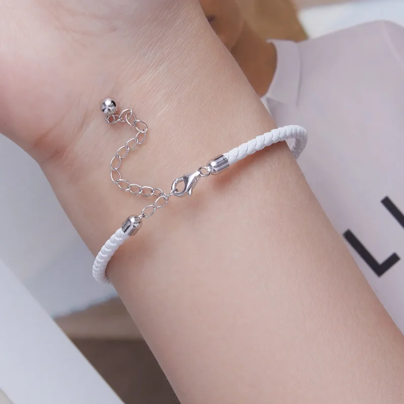 (imagine pentru) Pandora Style Simple Bracelet - SCB243-WH - Vizualizare 6