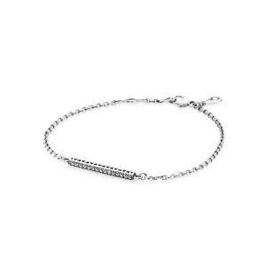(imagine pentru) Brăţară din argint 925, cu zirconiu cubic transparent - 590513CZ