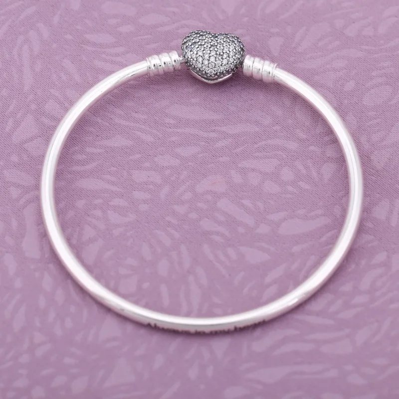 (imagine pentru) Brăţară fixă Moments din argint 925 şi zirconiu cubic - PANDORA - Vizualizare 2